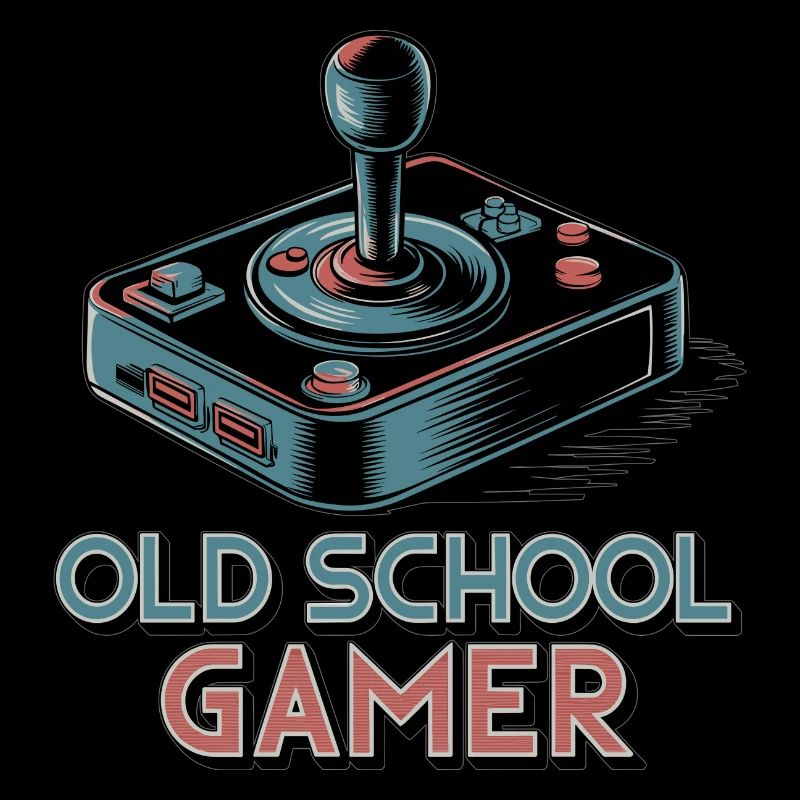 Old School Gamer – Retro Joystick