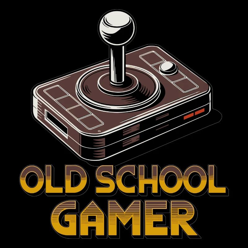 Old School Gamer – Retro Joystick