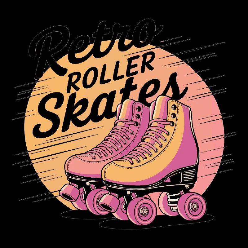 Retro Roller Skates – 80s Vibes