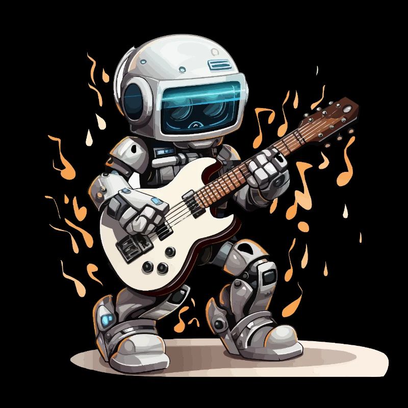 Le guitariste robotique
