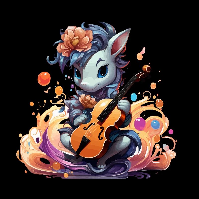 Melancholic Strings Einhorn