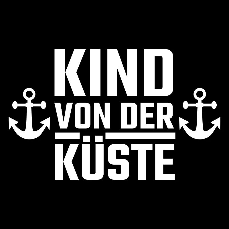 Kind von der Küste - Anker