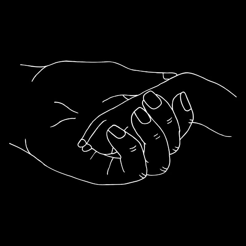 Hand mit Pfote