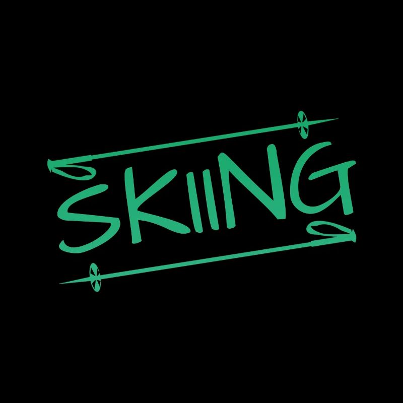 skiing