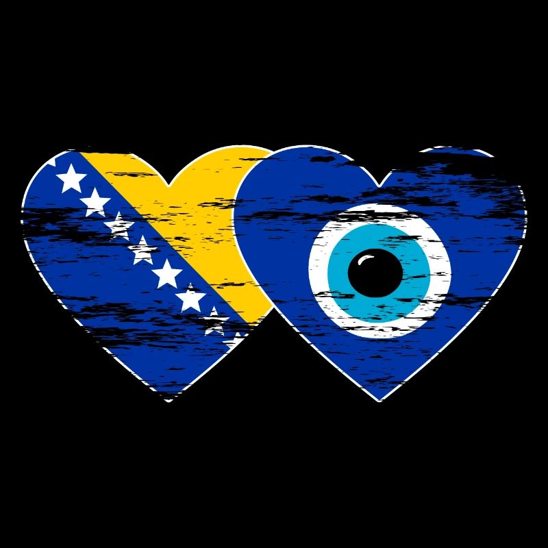 Drapeau de Bosnie Nazarpearl utilisé