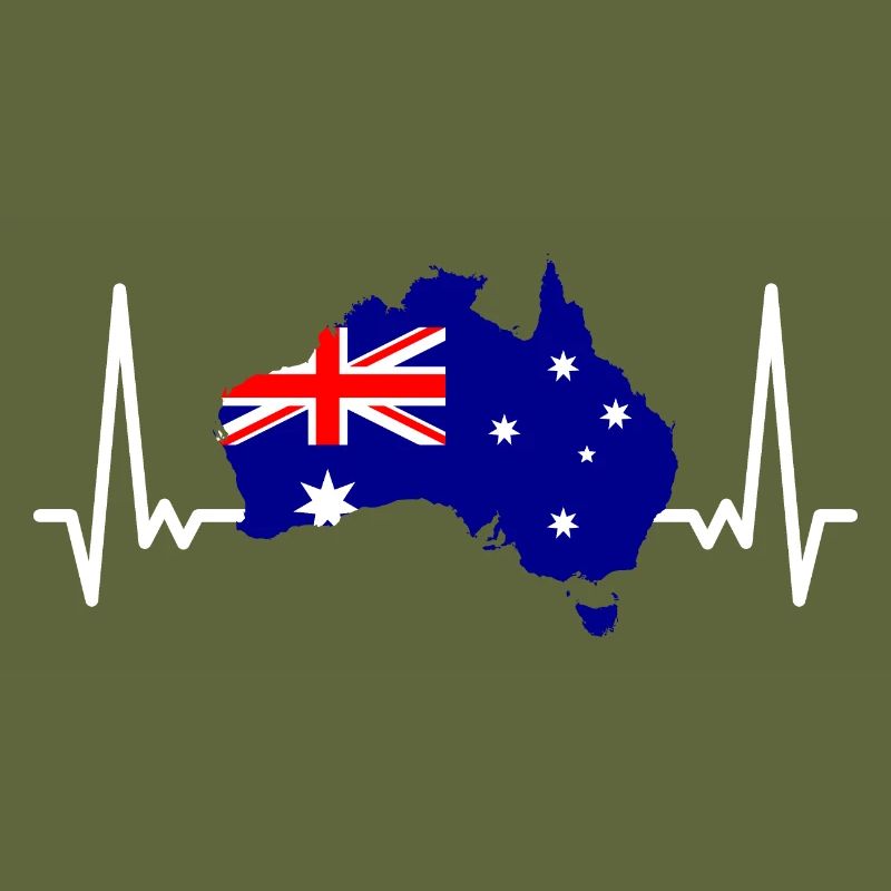 Drapeau de l’Australie sous le drapeau australien