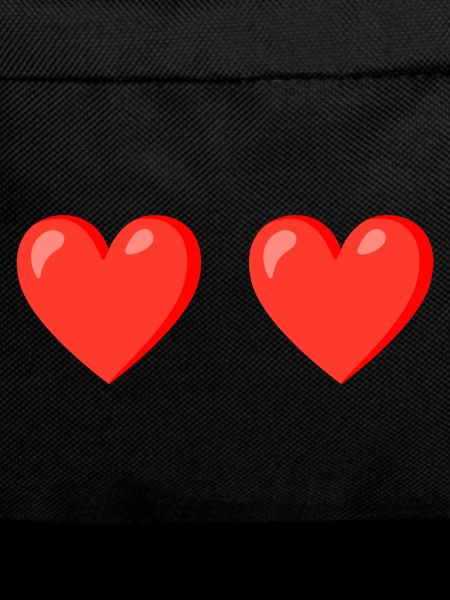 Red Hearts Love Design