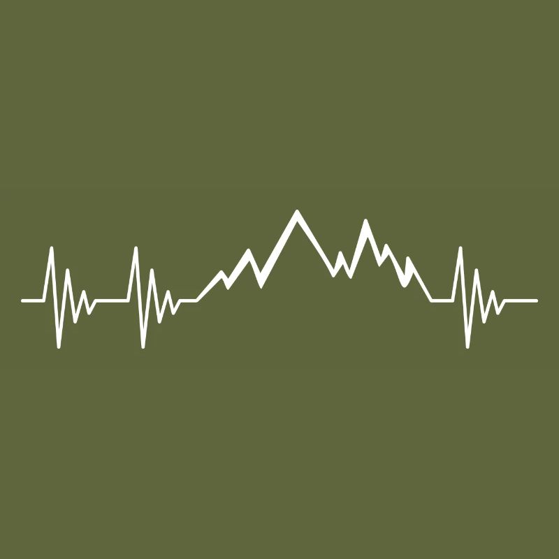 Mountain ECG White