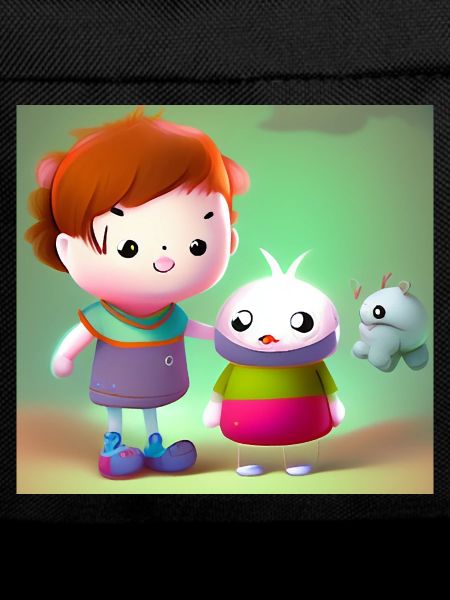 Boy and best friends