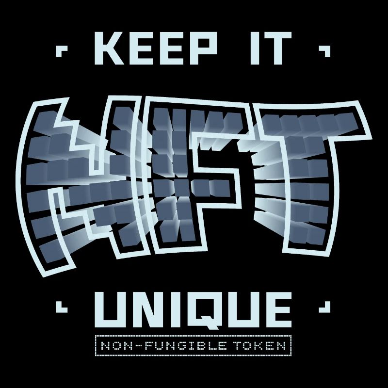 NFT, Non Fungible Token, Keep it unique, Krypto