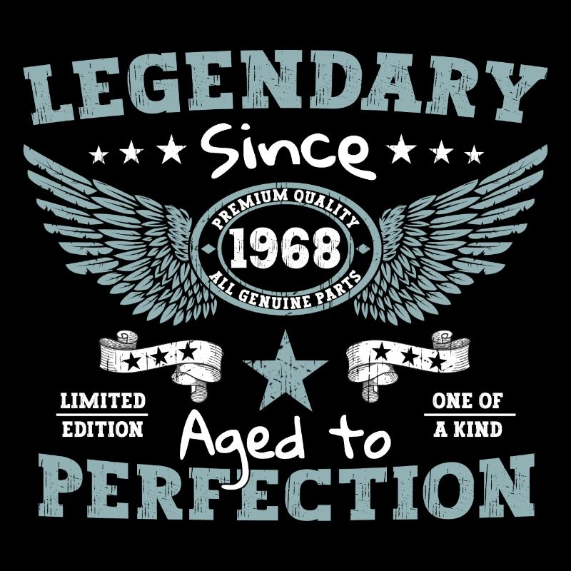 Legendary since 1968 54th birthday gift