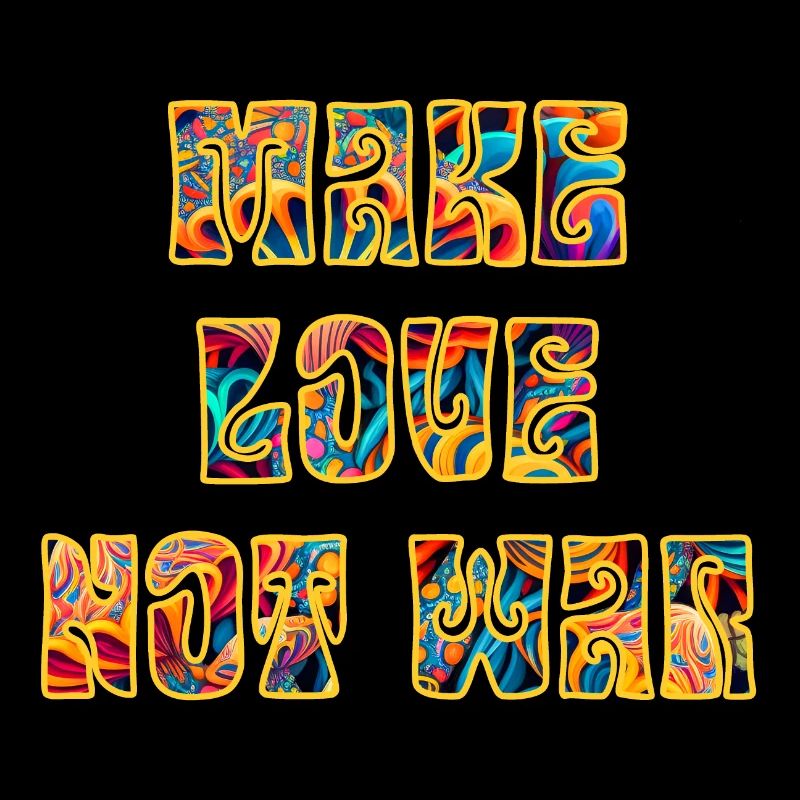 make love not war mushroom