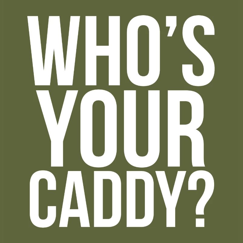 Golf Golf Course énonciations de golfeur texte Caddy