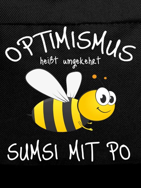 Optimistischer Bienen-Charme