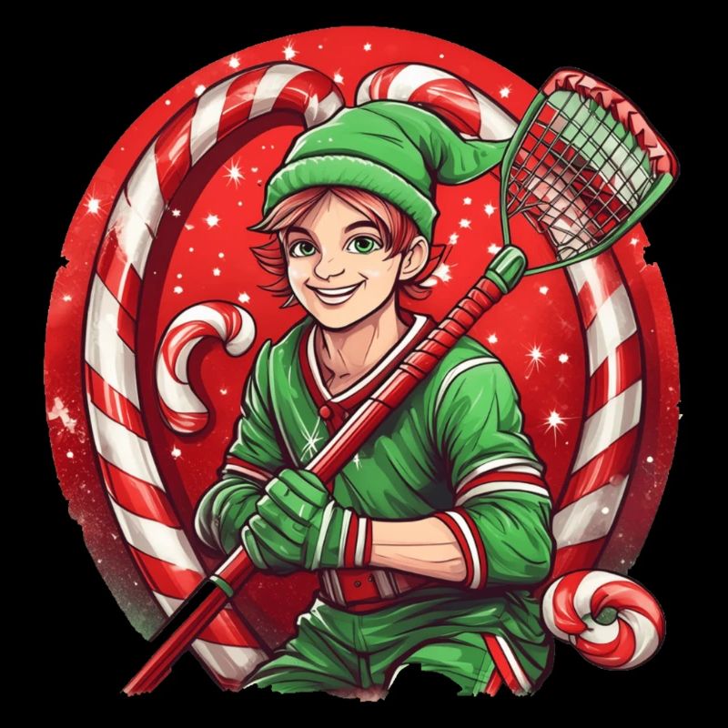 Christmas Elf Lacrosse