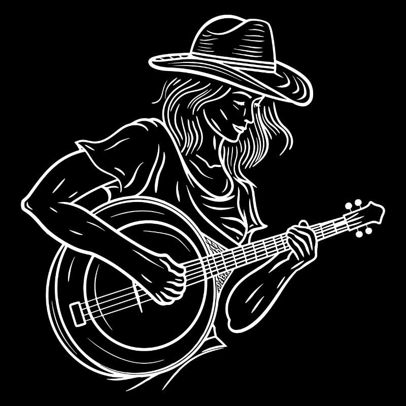 Banjo player
