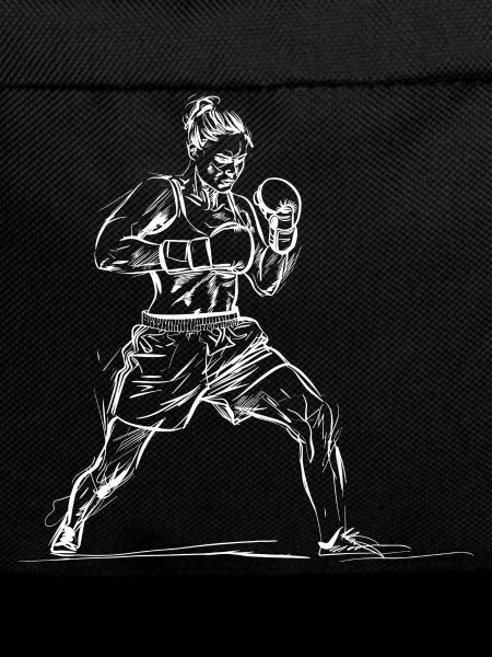 Female Boxer Sketch