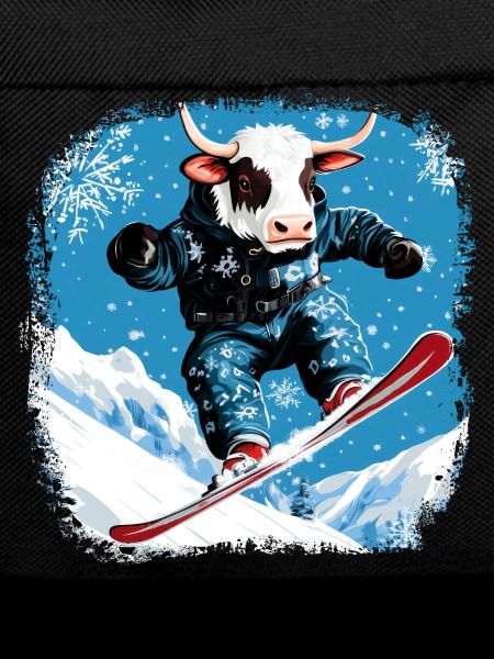 Snowboard Kühe