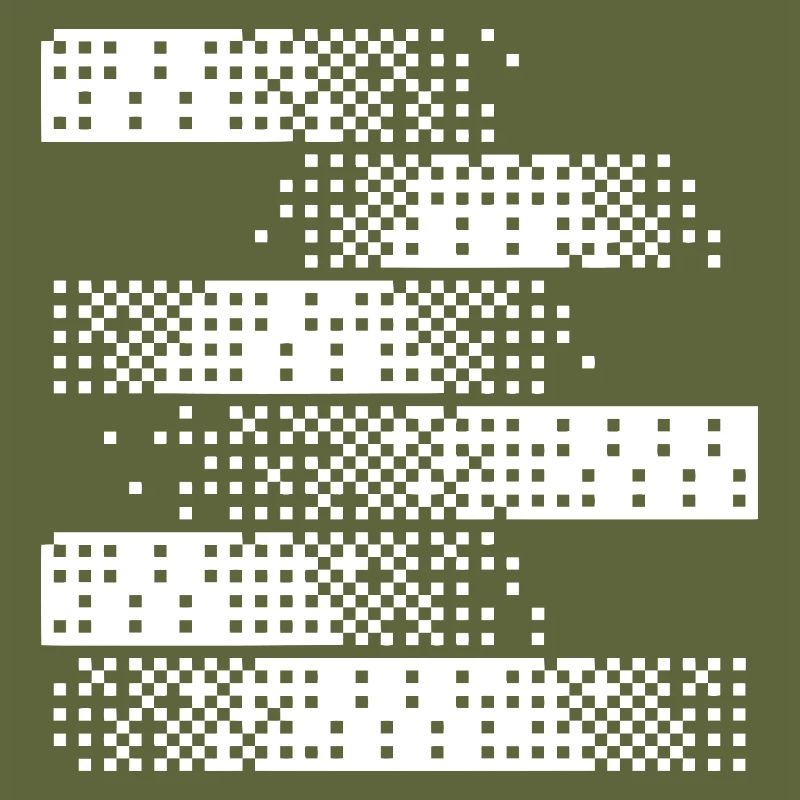 Abstract Digital Pixel Pattern