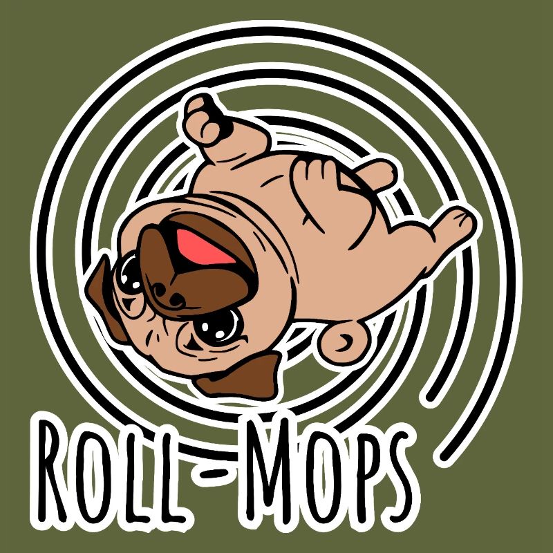 Rolling Pug - A Rolling Pug