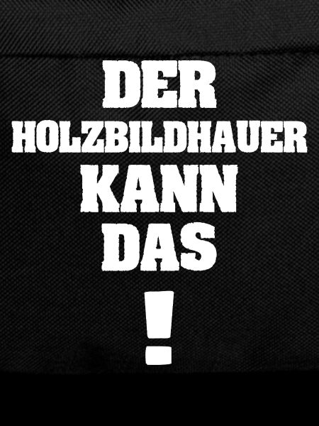 Holzbildhauer als Lustig