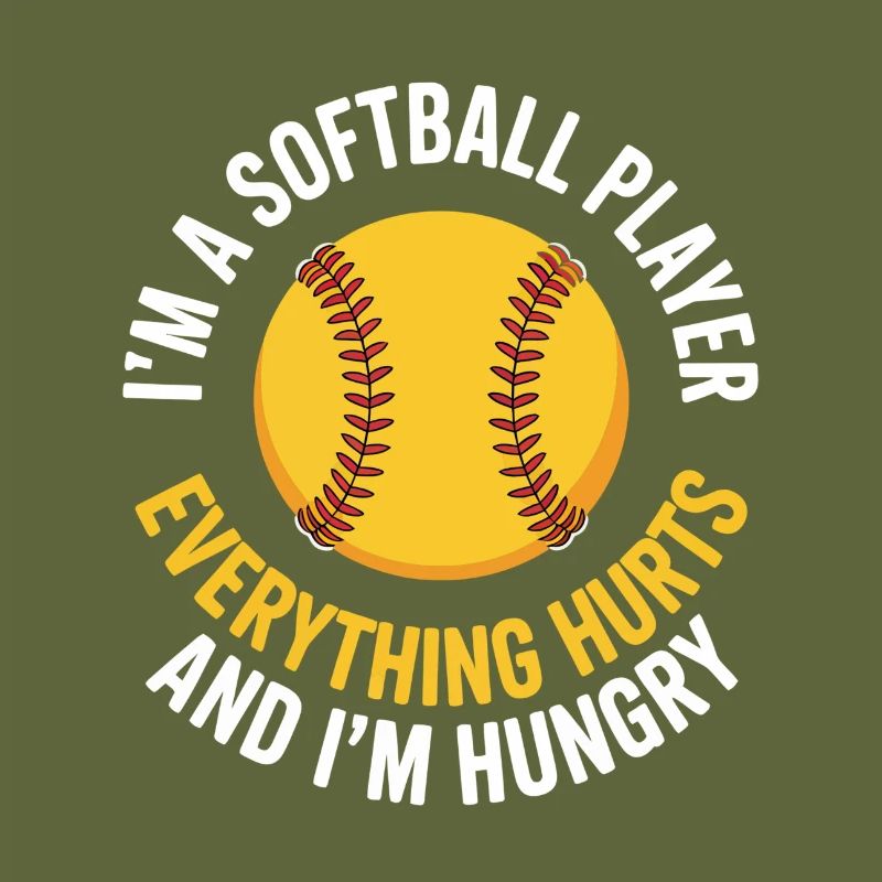 Devise des joueuses de softball affamées