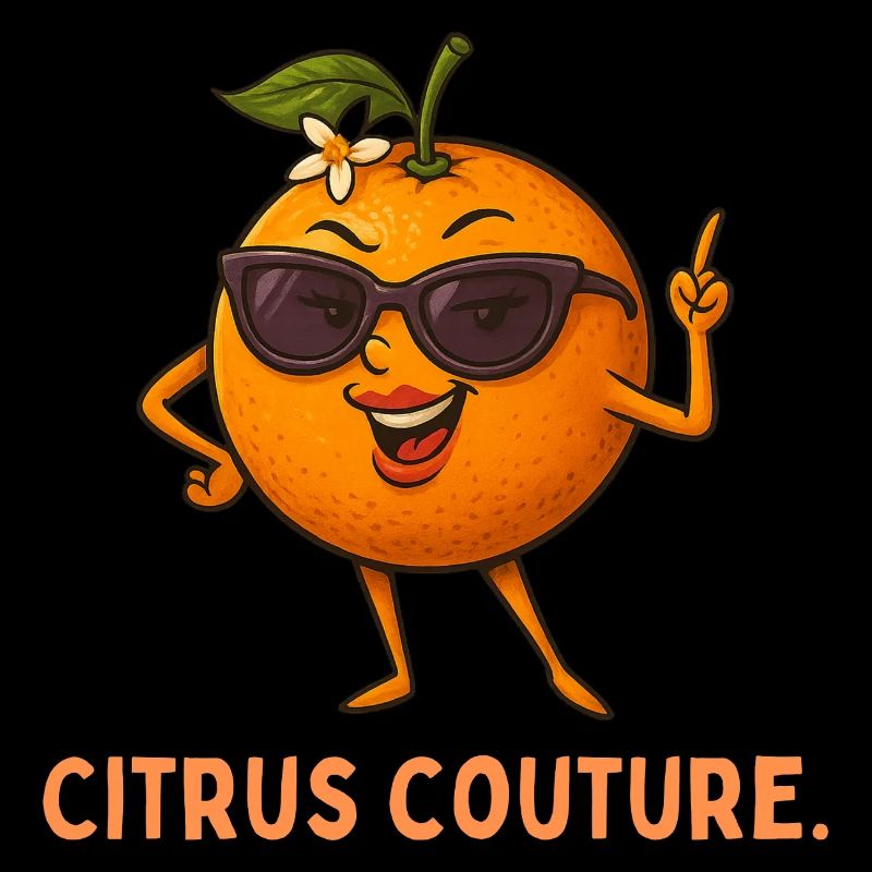 Sun Orange Couture
