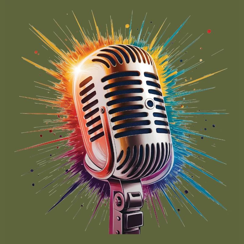 Microphone Art Print