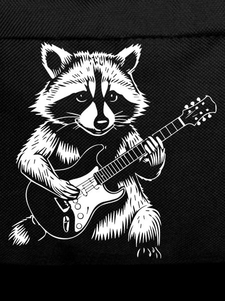 Raccoon Rock Guitar Jam