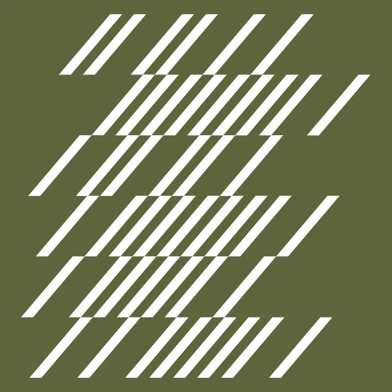 Diagonal Stripe Geom Pattern