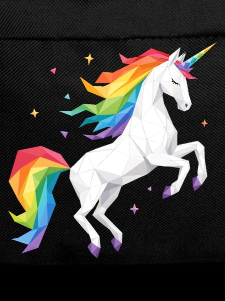 Geometric Rainbow Unicorn