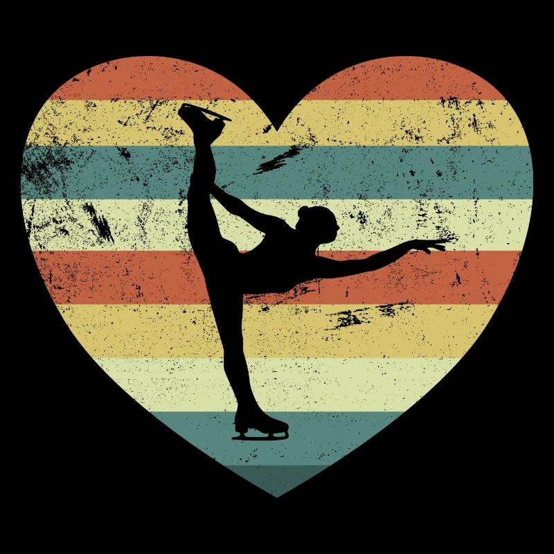 Eiskunstläuferin Schlittschuhe Eiskunstlauf