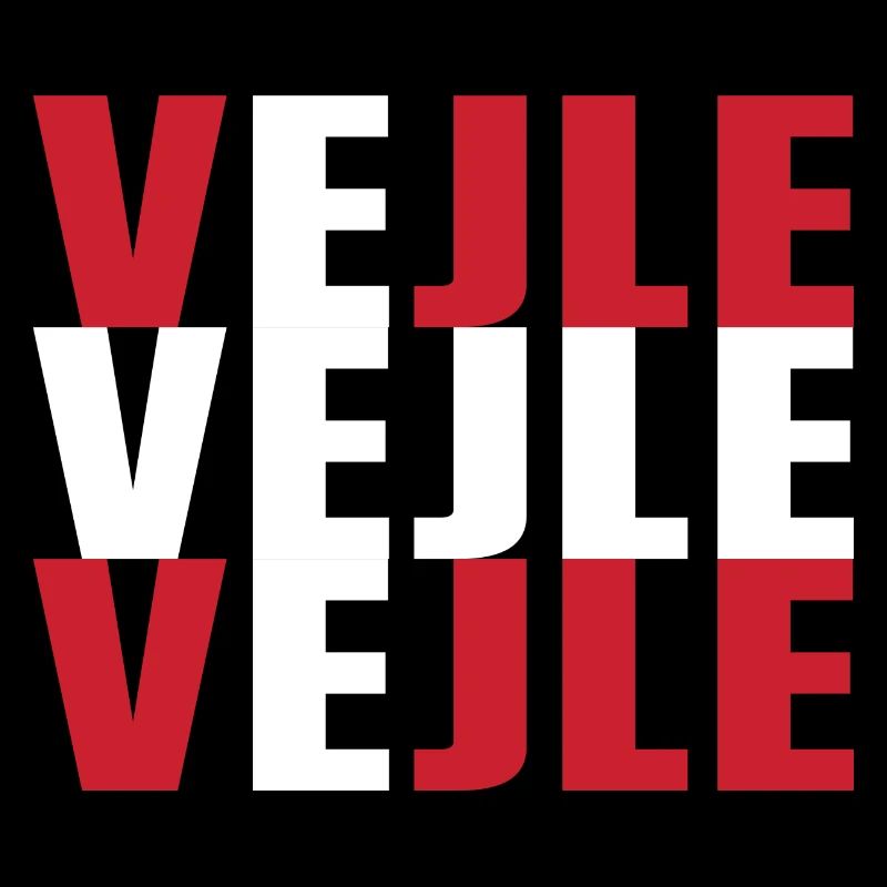 Vejle Denmark Flag