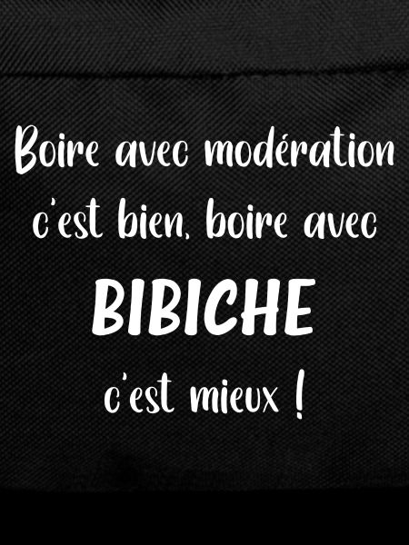 Boire avec bibiche