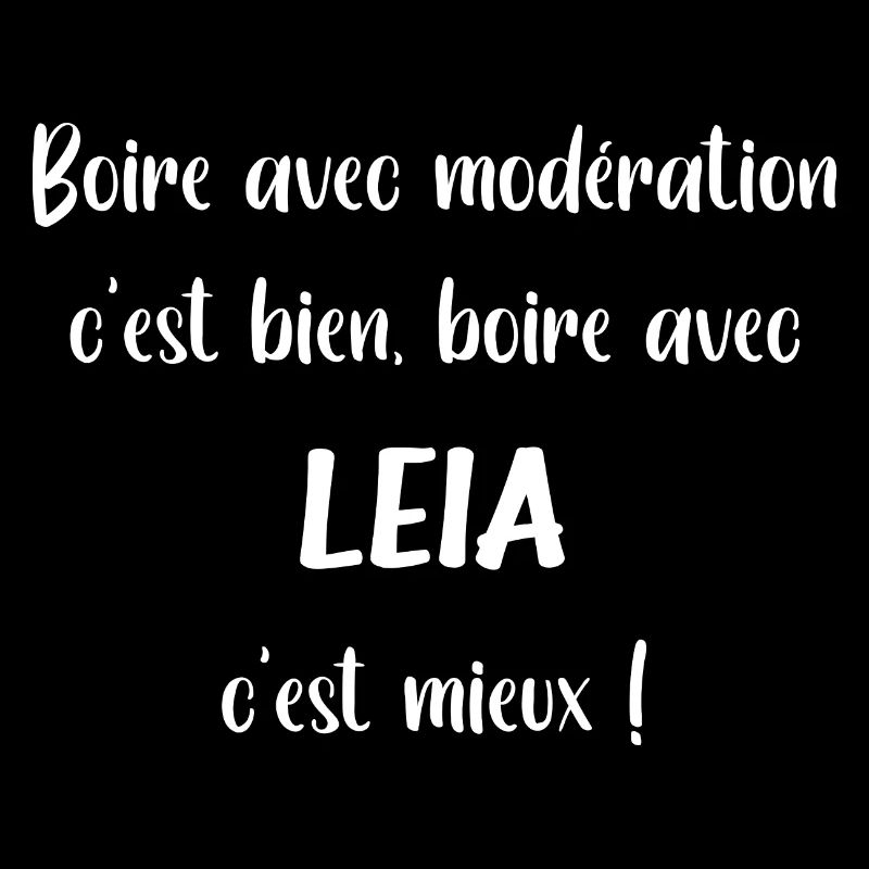 Boire avec LEIA