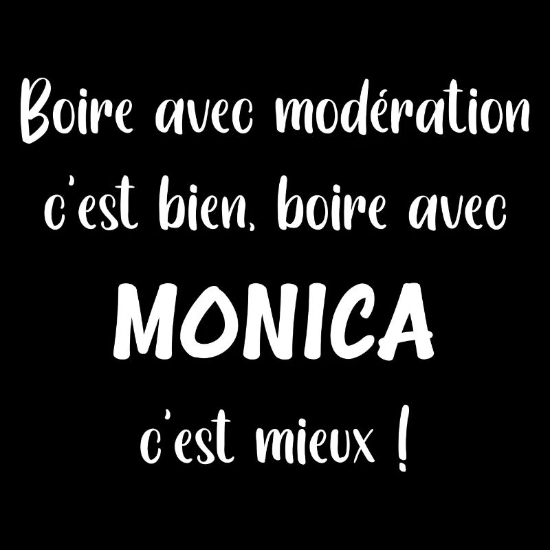 Boire avec Monica