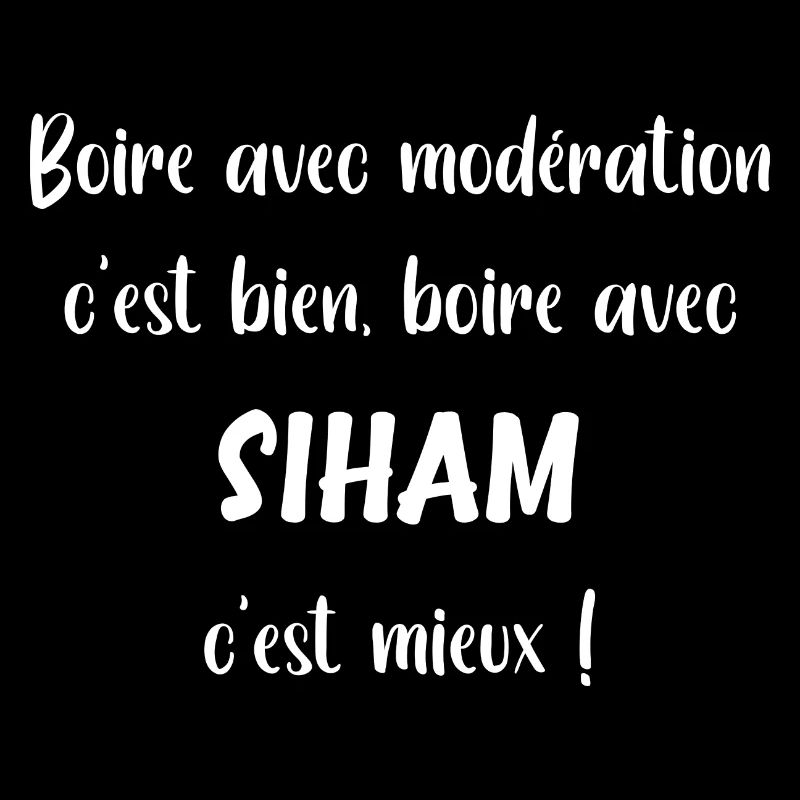 Boire avec Siham