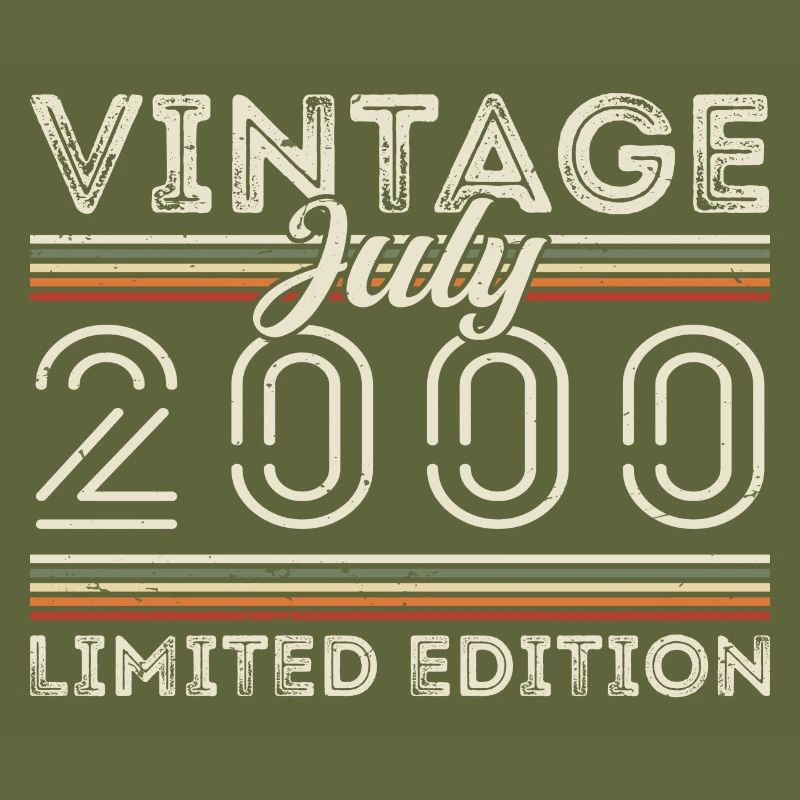 Juli 2000 Juli Geburtstagsgeschenk Juli 2000