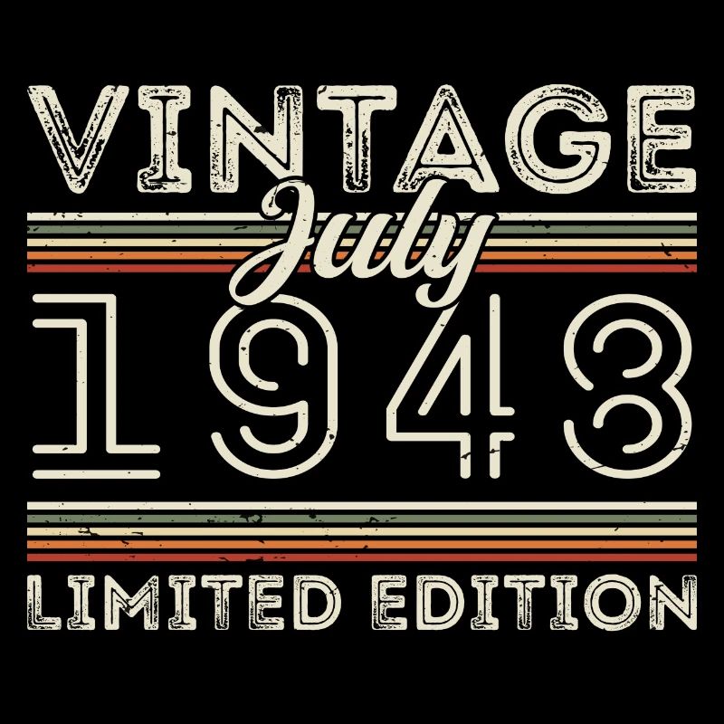 Juli 1948 Juli Geburtstagsgeschenk Juli 1948