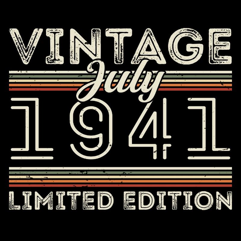 Juli 1941 Juli Geburtstagsgeschenk Juli 1941