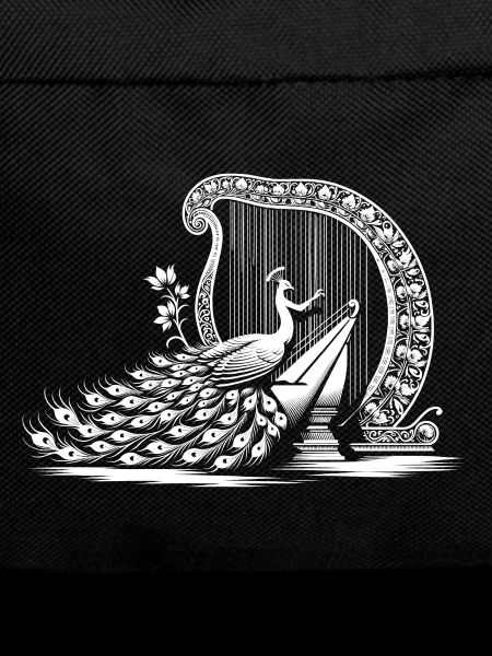 Harp melody of the peacock