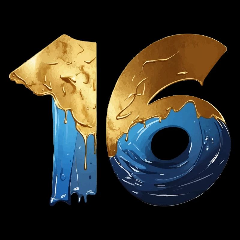 NON. 16 NUMÉRO 16 COOL 16E ANNIVERSAIRE