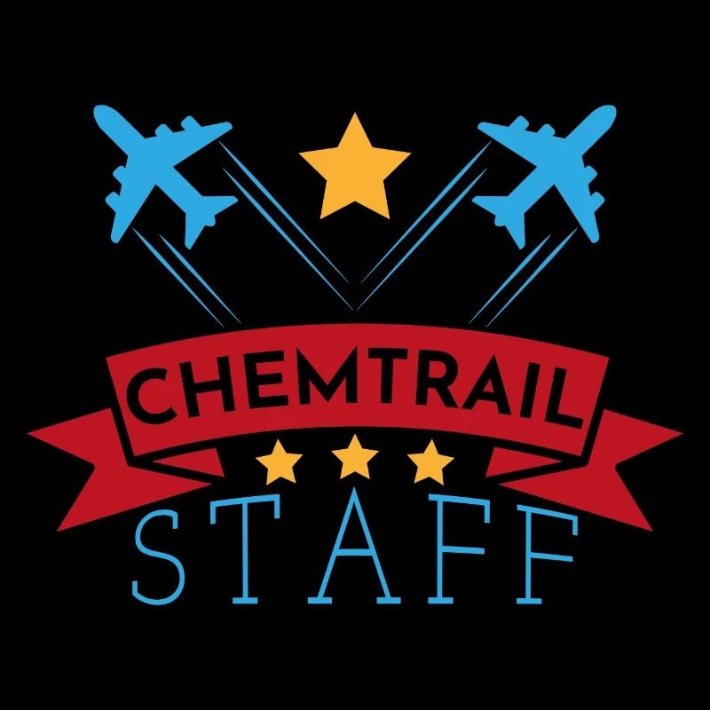 Chemtrail staff Geschenk Pilot Flugzeug Copilot