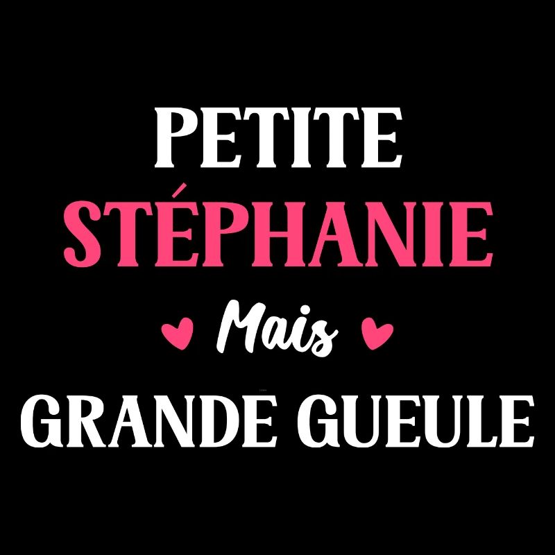 Petite Stéphanie mais grande gueule