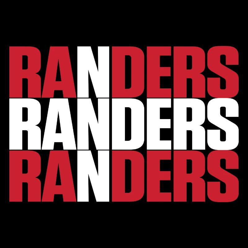 Drapeau Randers Danemark