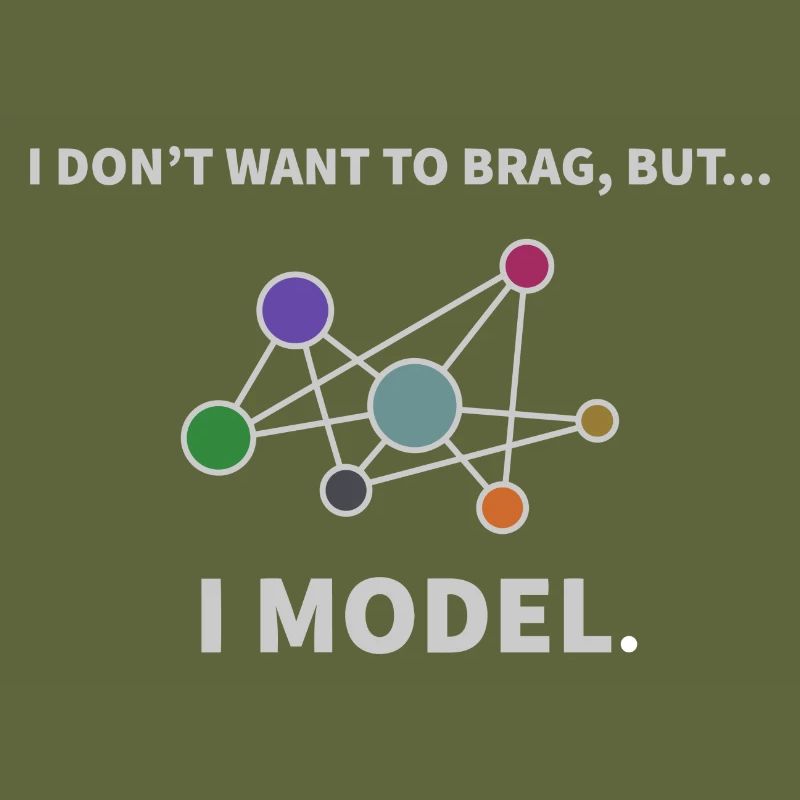 Model Datenwissenschaft Informatik Geschenk