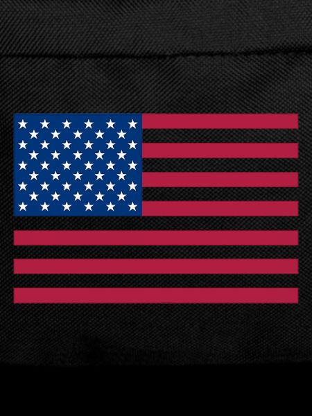 Drapeau Americain Rouge Foncé