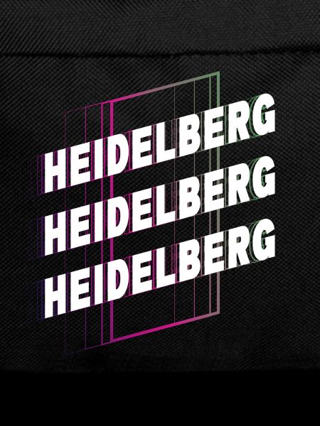 Heidelberg Germany City Font Skyline
