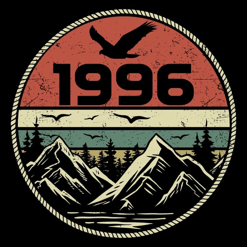 Vintage 1996 Classic 1996 Retro 1996 Gift 1996