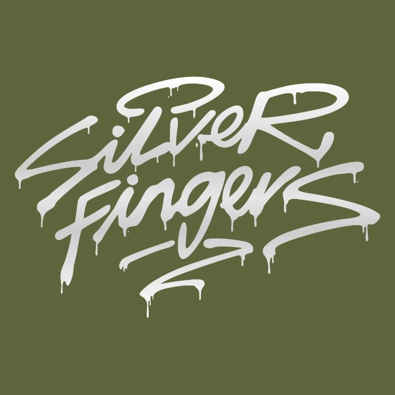 Silberne Finger